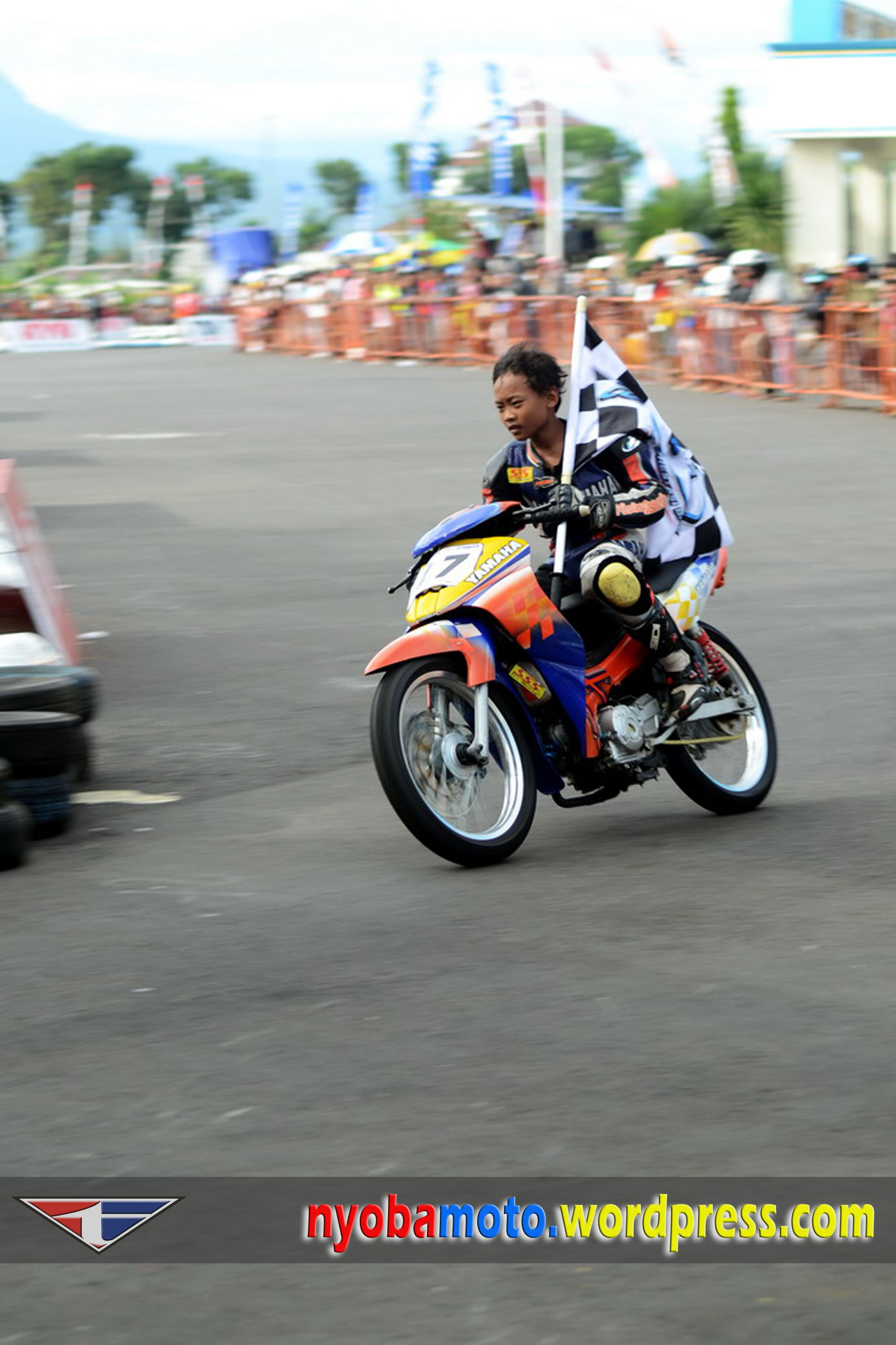 Grand Final Yamaha Cup Race Di Sirkuit Dadakan Stadion