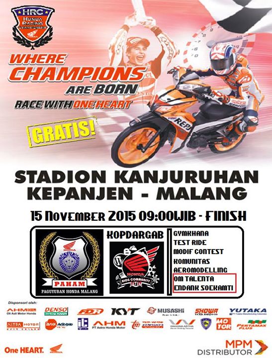 HRC_Honda Racing Championship Seri Malang 2015